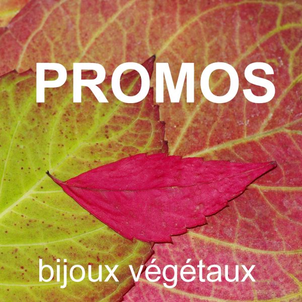 promotions bijoux végétaux