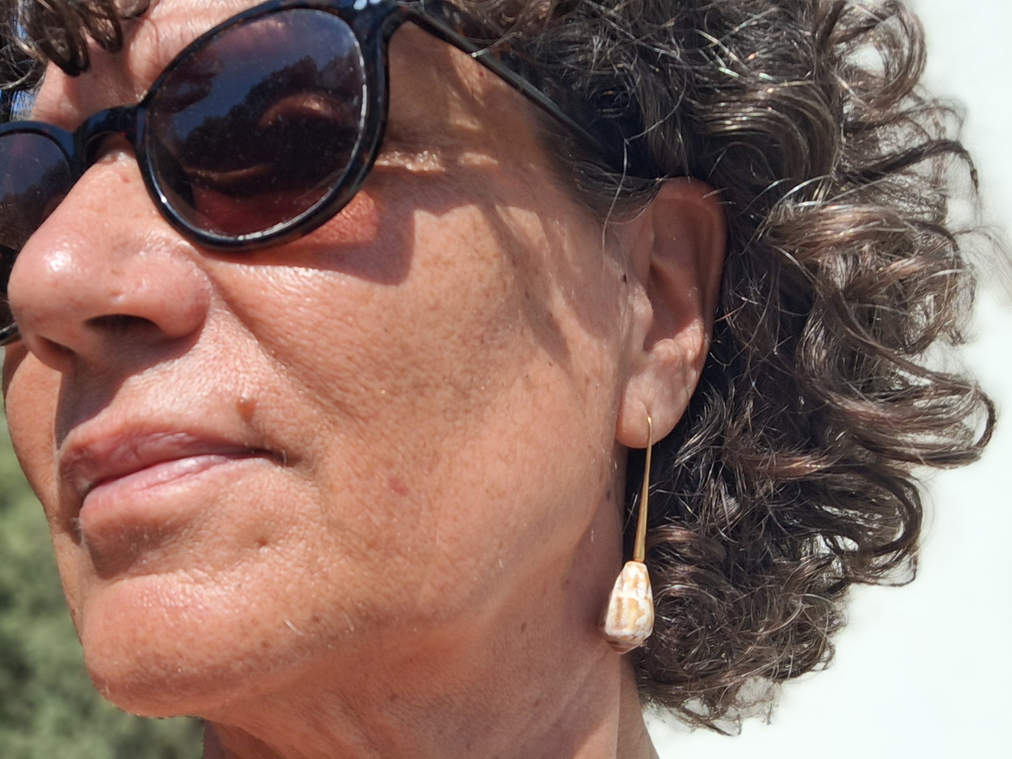 Boucles d'oreilles Mi-Aout, coquillages stylés – Image 5