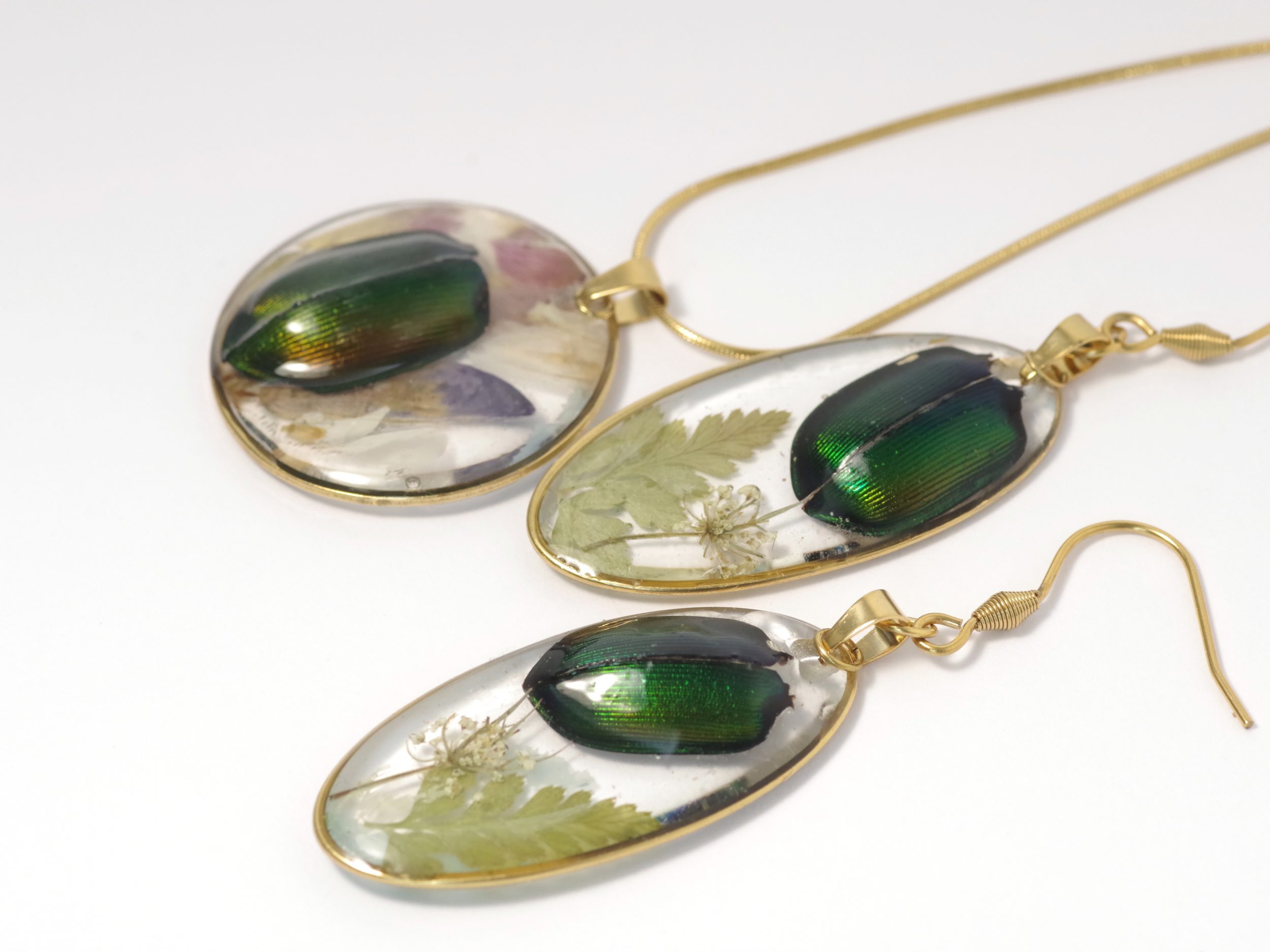 Collier Calosoma, petit scarabée – Image 10