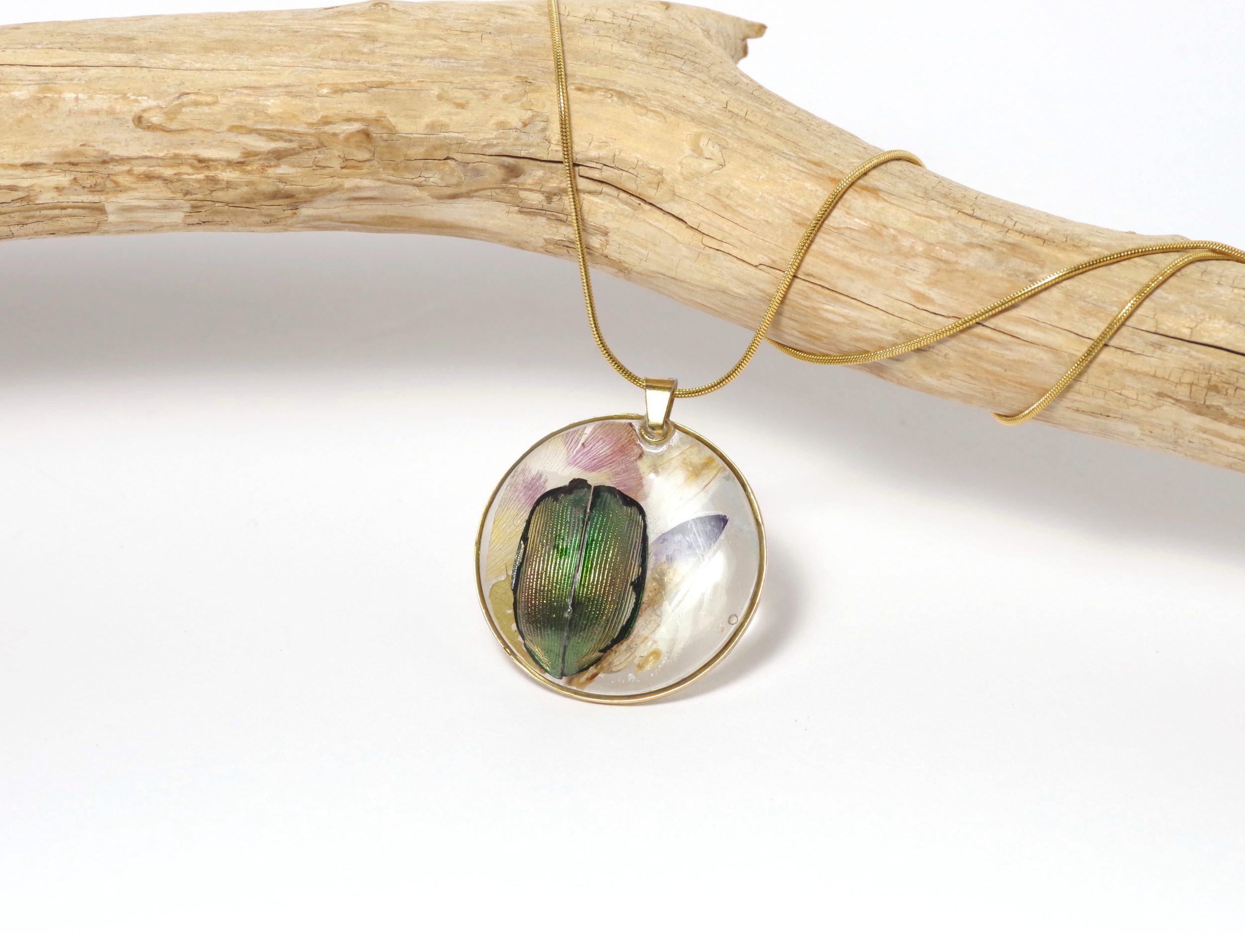 Collier Calosoma, petit scarabée – Image 2