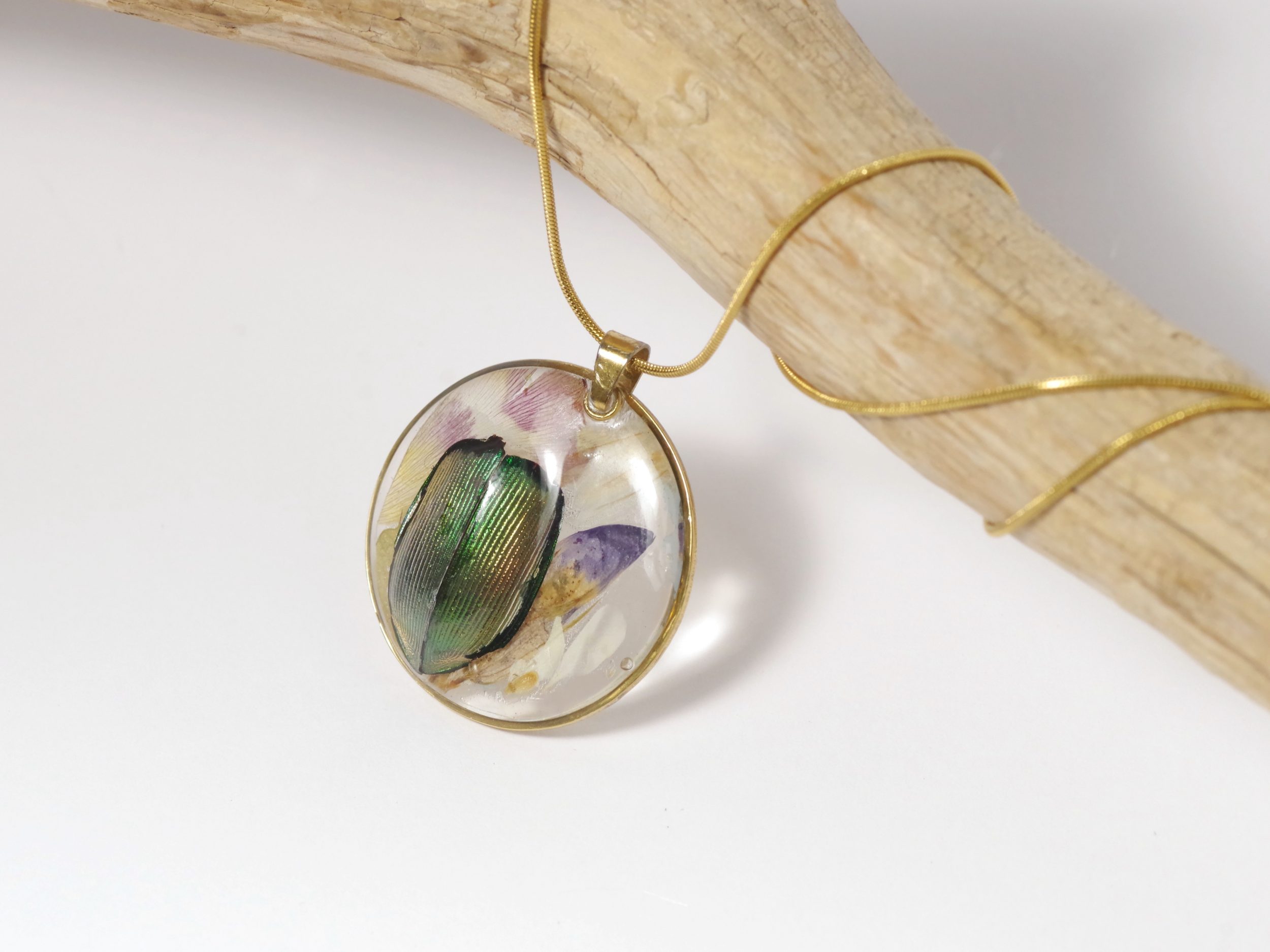 Collier Calosoma, petit scarabée – Image 3