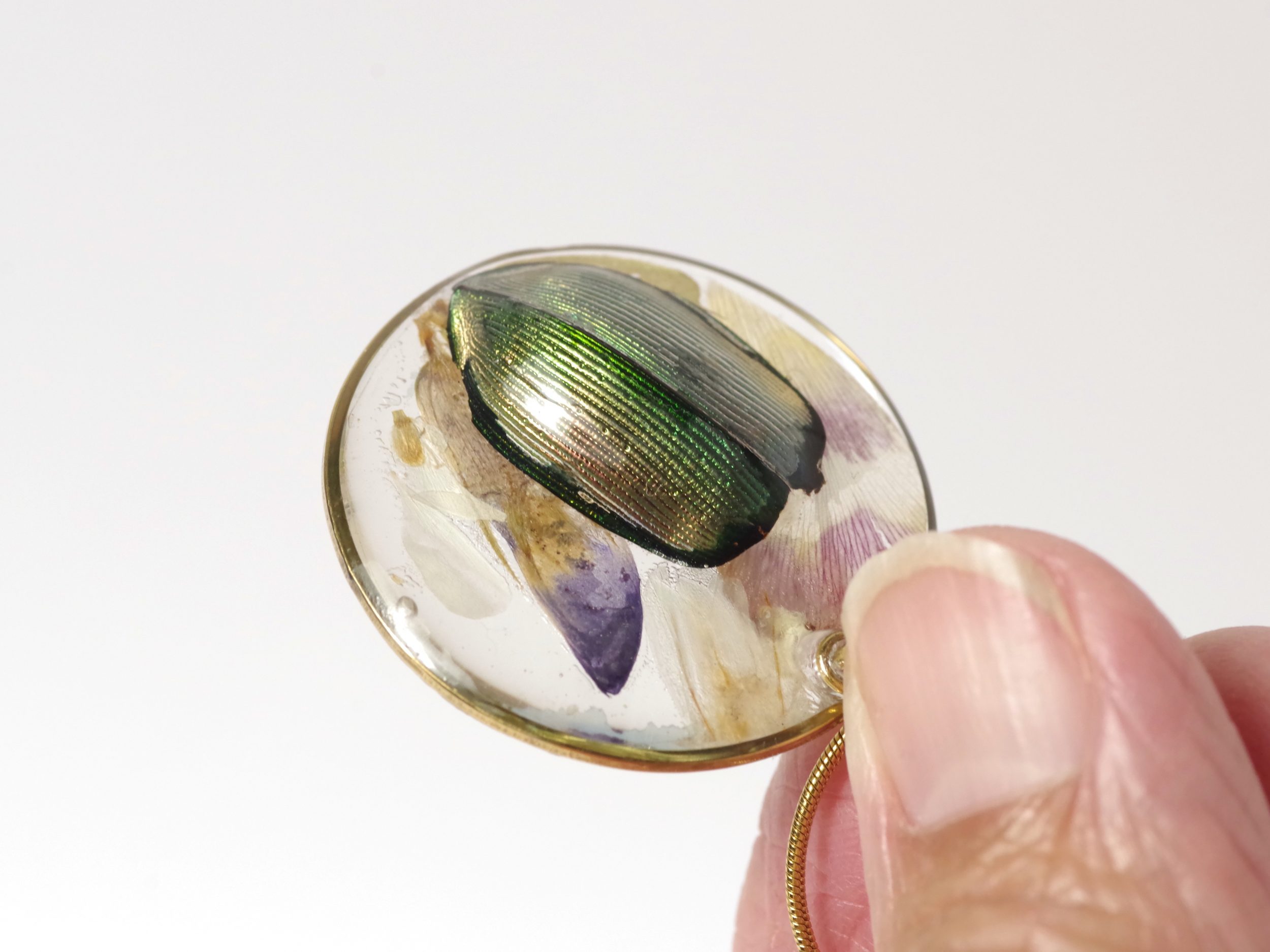 Collier Calosoma, petit scarabée – Image 6