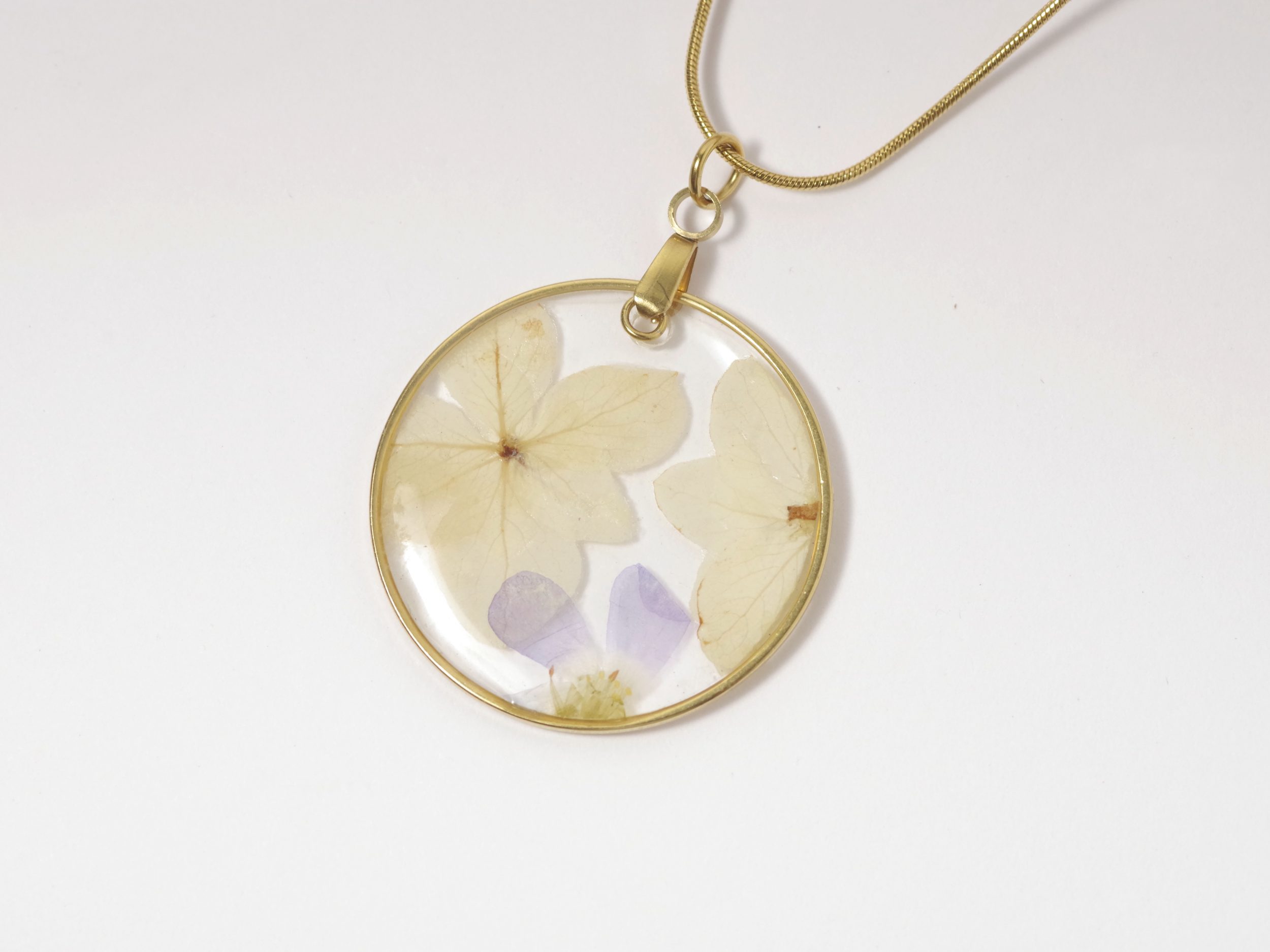 Collier Sylphide, fleurs blanches – Image 2