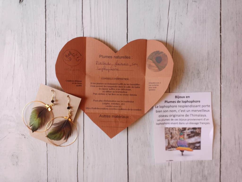 emballage : fiche informations