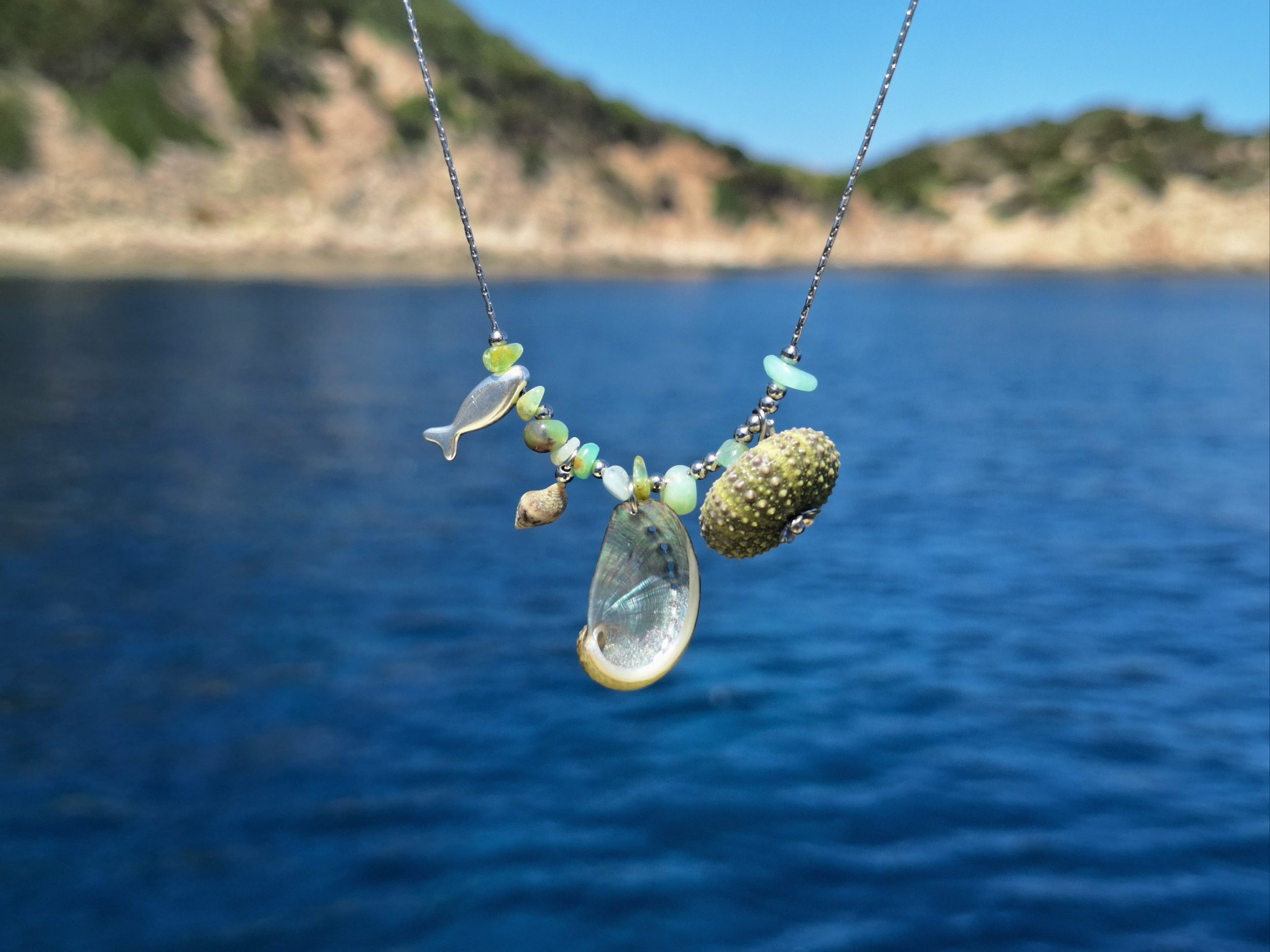 Collier Crique : oursin et ormeau – Image 5