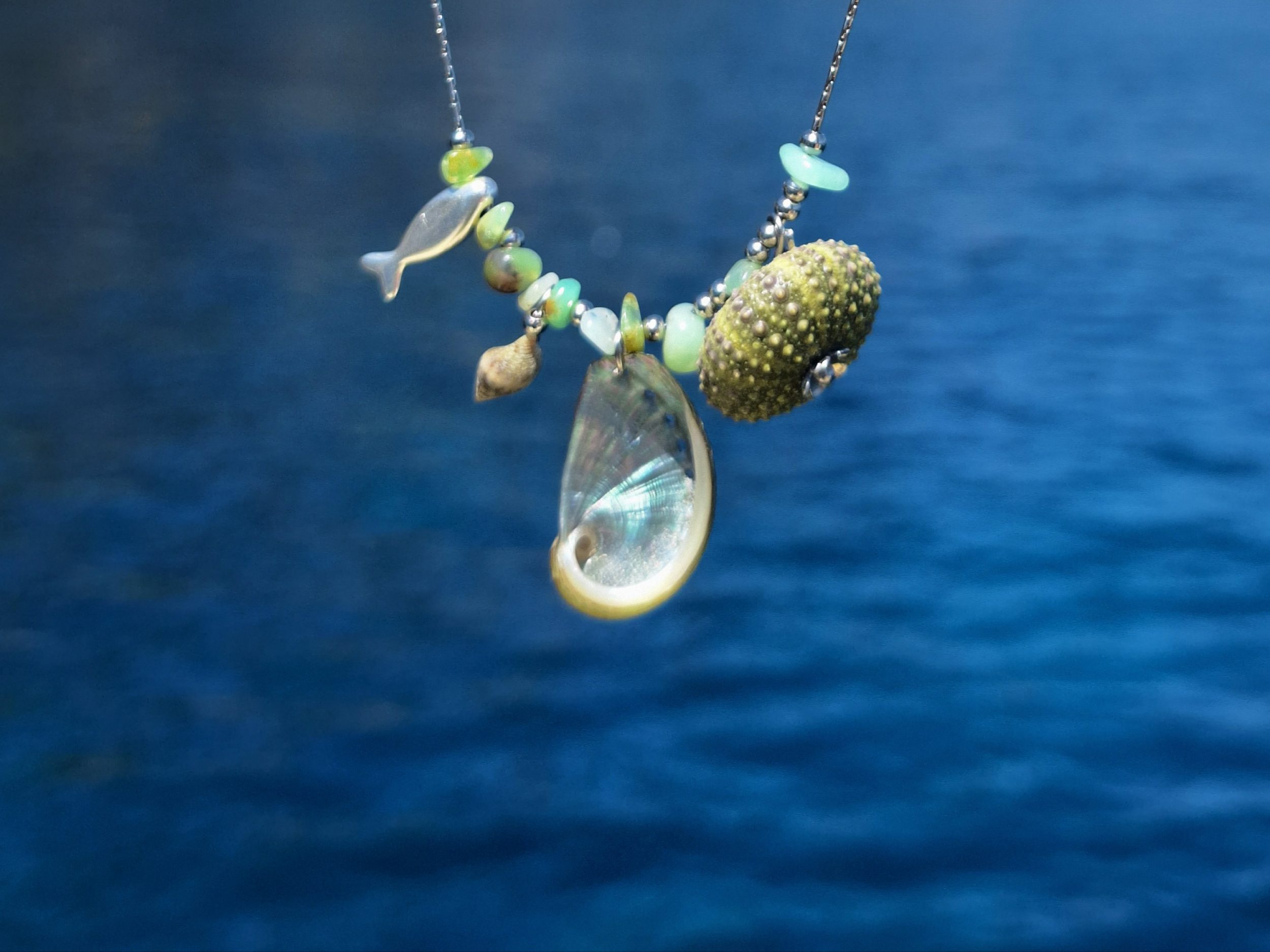 Collier Crique : oursin et ormeau – Image 4