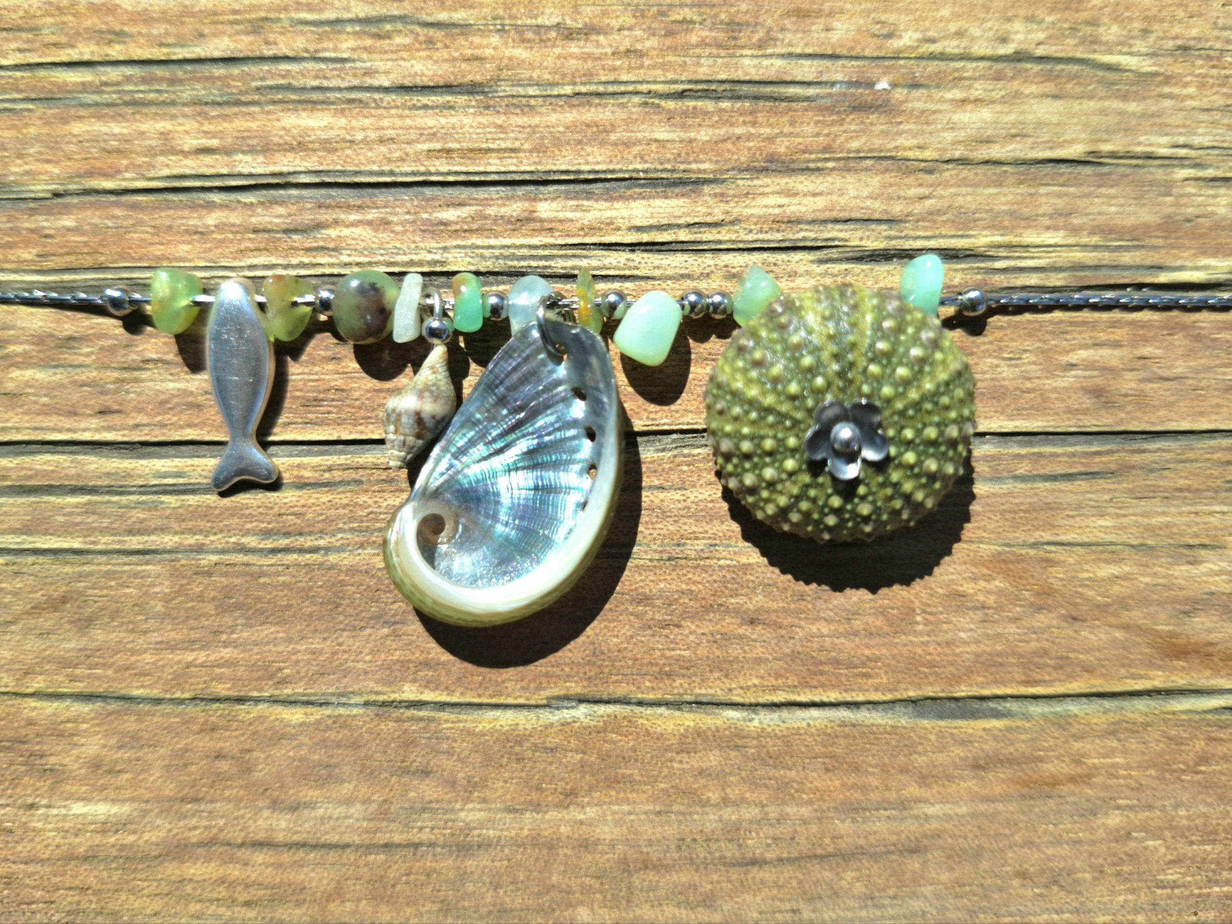 Collier Crique : oursin et ormeau – Image 7